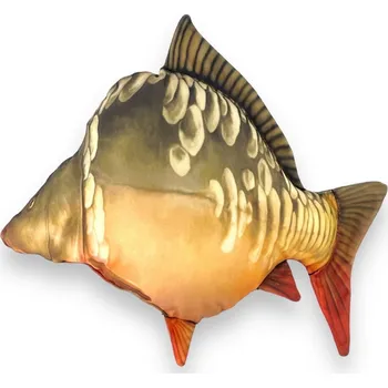 Dekorativní polštářek BeCare Polštář Kapr Lysec M 37 cm