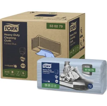 Utěrka TORK Heavy-Duty čisticí utěrka 4 x 105 ks, W4, 530279