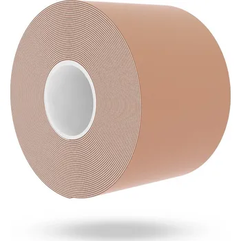 GymBeam Kineziologická tejpovací páska Beige fialová