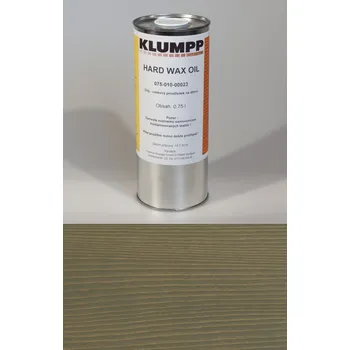 Olej na dřevo Hard Wax Oil - Šeď betonová 116, plechovka 0,75 l, vnitřní olej na nábytek s tvrdým voskem