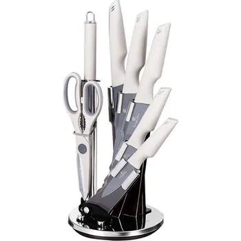 Kuchyňský nůž BERLINGERHAUS Sada nožů ve stojanu s nepřilnavým povrchem 8 ks Aspen Collection