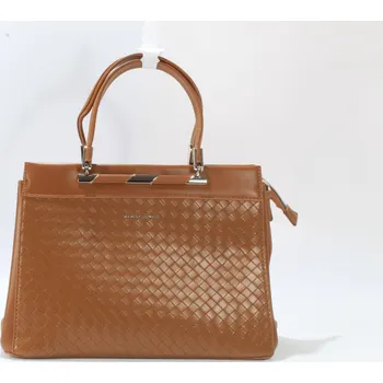 Kabelka Dámská kabelka David Jones KAB CM6446A hnědá hnědá