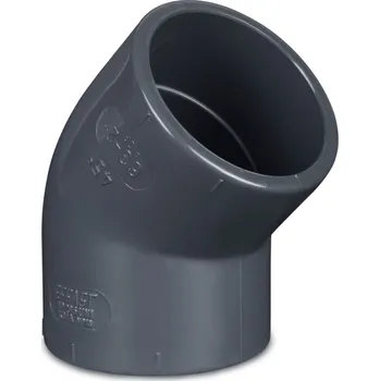 Vodovodní potrubí Efast Koleno úhel 45° Rozměry: 25mm