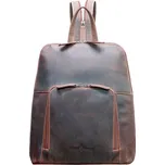 Dámský kožený batůžek Greenwood Anja hnědý