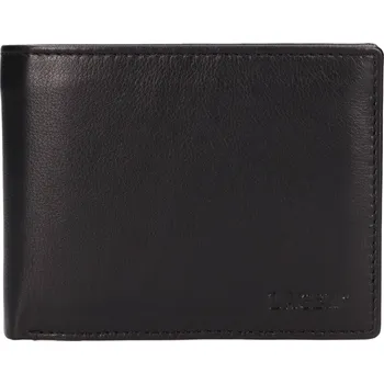 Peněženka Pánská kožená peněženka Lagen Knut - černá