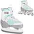 Celoroční brusle Nils Extreme NH11912 A 2v1 bílé/mátové, 35-38