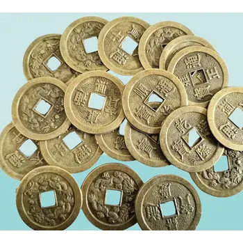 Čínské mince štěstí velké 4 cm