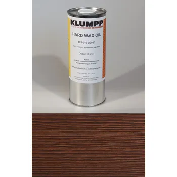 Olej na dřevo Hard Wax Oil - Mahagon 474, plechovka 0,75 l, vnitřní olej na nábytek s tvrdým voskem