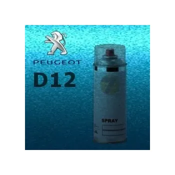 Autolak PEUGEOT D12 BLEU KILI metalická barva Sprej 400ml