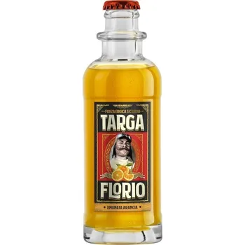 Limonáda Targa Florio Pomeranč 0,25l sklo