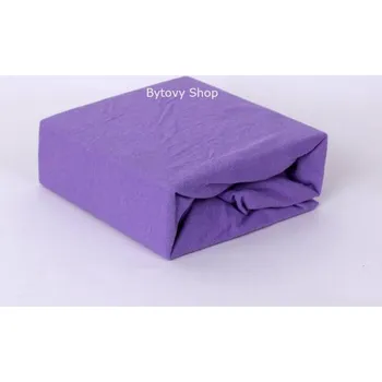 Prostěradlo Dětské prostěradlo jersey 60x120 Velikost: 60x120cm, varianta: fialová