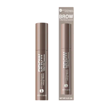 Barva na řasy a obočí Bell Hypoallergenic Tinted Brow Mascara - Hypoalergenní řasenka na obočí Odstín: 02