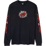 Pánské tričko Santa Cruz Burst Oval Dot Front black M