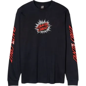 Pánské tričko Pánské tričko Santa Cruz Burst Oval Dot Front black M