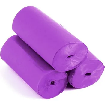 Konfeta TCM FX pomalu padající konfety-serpentýny 10mx5cm, fialové, 10x