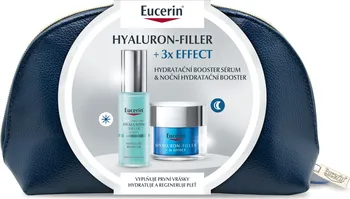 Kosmetická sada Eucerin Hyaluron-Filler + 3x Effect Booster vánoční dárkové balení 2023