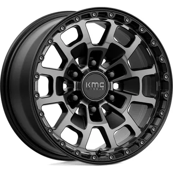 Řetěz na kolo KMC KM718 SUMMIT disk 17x8.5 6x139.7 106.1 ET18, Satin black