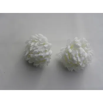 umělá květina chryzantéma květ bílá