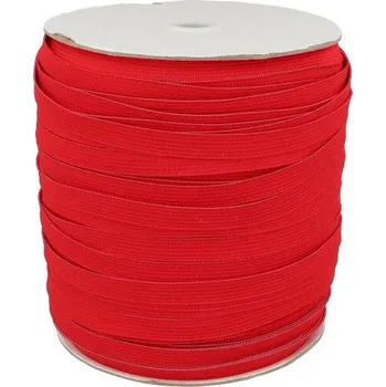 Pruženka šíře 10 mm galonová barevná, barva Červená (148)