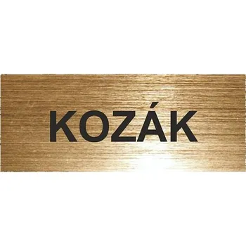 Plastový štítek 5x2cm různé barvy