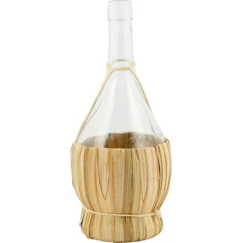 Láhev Láhev sklo na víno v obalu 1000ml FIASCO
