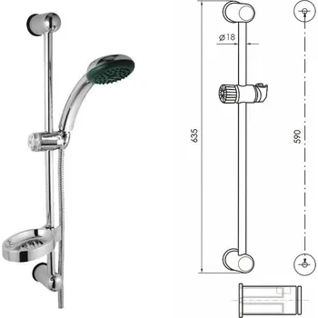 Sprchový set Sprchová sada ARMONY