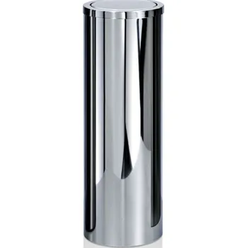 Odpadkový koš Decor Walther, Koupelnový odpadkový koš Decor Walther kulatý 60 cm leštěná oce - Formadore