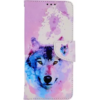 Pouzdro na mobilní telefon Pouzdro Samsung A13 knížkové Polární vlk (kryt neboli obal na Samsung A13)