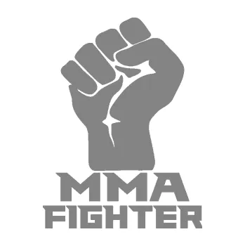 Polep vozidla MMA Fighter 001 levá pěst (17 - šedá) SAMOLEPKA NA AUTO, NÁLEPKA, FÓLIE, POLEP, TUNING, VLASTNÍ TEXT, TISK, AUTOSAMOLEPKY.cz, POLEPY, OBRÁZEK, LOGO, 3D STICKERS