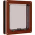 Dvířka pro psa Kerbl Cat Mate 4polohová XL 23,5 x 25,2 cm hnědá