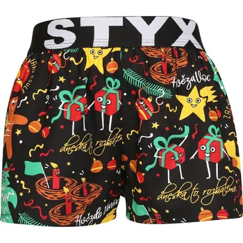 Dětská móda Dětské trenky Styx art sportovní guma Vánoce ozdoby (BJ1754) 6-8 let Možnost vrácení zboží ZDARMA do 120 dnů!