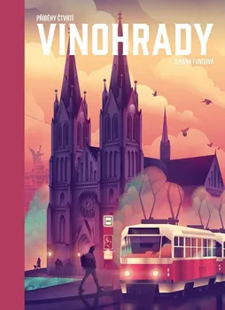 Literární cestopis Příběhy čtvrtí Vinohrady - Johana Fundová (2023, brožovaná)