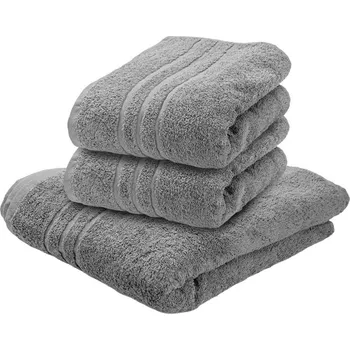 Ručník 2x osuška Classic 70x140 cm světle šedá, 100% bavlna