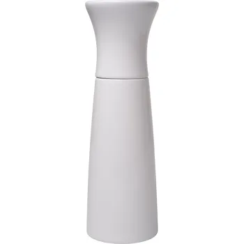 Mlýnek na koření Ručně vyráběný mlýnek na sůl COOL, buk, bílý lak