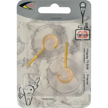 Věšák QuickFix Přísavka žlutá F4 blistr, 2ks