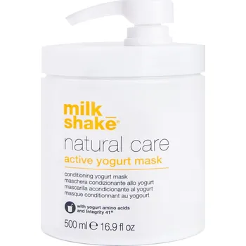 Vlasová regenerace milk_shake Natural Care Active Yogurt Mask vyživující maska na vlasy 500 ml