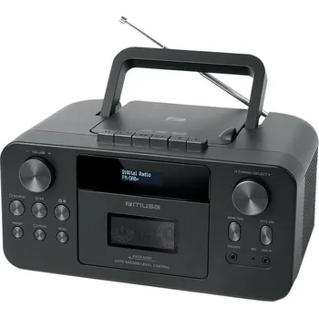 Radiomagnetofon Muse M-182 DB černý