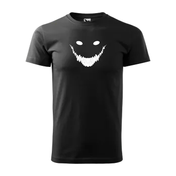 Pánské tričko Tričko Smile| Prézovy noční můry - XXXL / Černá / Pánský