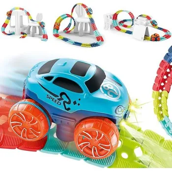 autodráha Závodní flexibilní autodráha 184 dílků