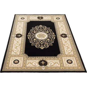 Koberec Kusový koberec Ragolle Da Vinci 57133 3263 béžový černý Rozměr: 133x195 cm