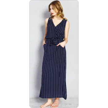 Dámské šaty Vienetta Dámské šaty Alena Barva: tmavě modrá, Velikost: S