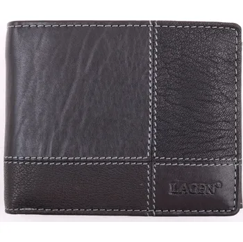 Peněženka Pánská kožená peněženka Lagen 2108T černá