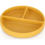 Petite & Mars Talířek silikonový dělící kulatý Take&Match 6 m+ Intense Ochre