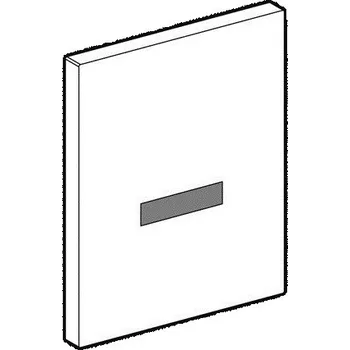 SCHELL čelní deska k pisoárovému splachovači COMPACT II Infra, nerez S230792899
