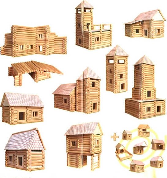 foto Ostatní stavebnice WALACHIA Vario XL 184 dílů