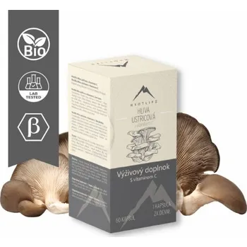 Hlíva Ústřičná s Vitamínem C Hrotlife 60 cps