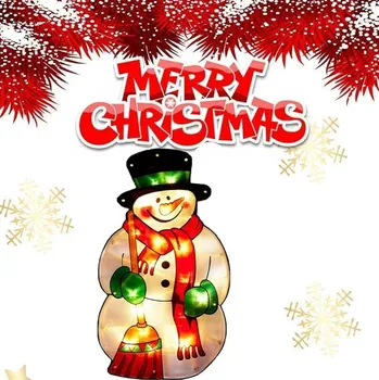 LED páska LED vánoční ozdoba - Sněhulák