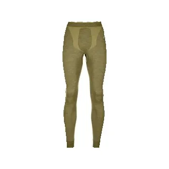 Pánské termo spodky Ortovox 230 Competition Long Pants M wild herbs S; Zelená kalhoty + DÁREK DLE VÝBĚRU!