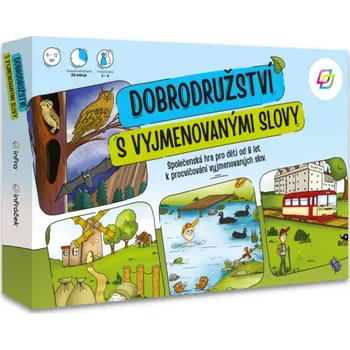 Desková hra Nakladatelství INFRA Dobrodružství s vyjmenovanými slovy