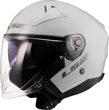 Helma na motorku LS2 přilba INFINITY II OF603 Solid white - S